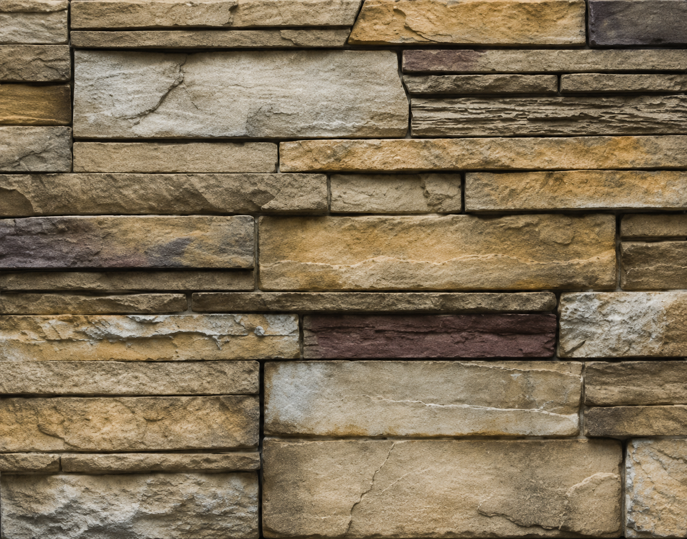 Versetta Stone wall in Plum Creek